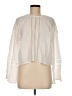 Express 100% Cotton Ivory Long Sleeve Blouse Size M - photo 1