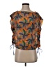 Emilio Pucci 100% Silk Orange Sleeveless Silk Top Size XS (estimated) - photo 1