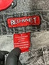 Red Rivet Gray Jeans Size 9 - photo 4