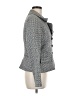 DressBarn 100% Polyester Tweed Gray Blazer Size 10 - photo 4