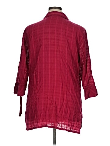St. John's Bay 3/4 Sleeve Button-Down Shirt (view 2)