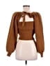 Minkpink Brown Pullover Sweater Size M - photo 2