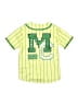 Minecraft 100% Polyester Green Short Sleeve Button-Down Shirt Size 7 - photo 2