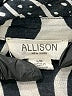Allison 100% Cotton Print Silver Casual Dress Size L - photo 7