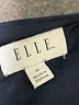 Elle Solid Blue Jumpsuit Size M - photo 4