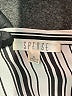 Spense 100% Polyester Stripes Silver 3/4 Sleeve Blouse Size XL - photo 7