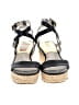 MICHAEL Michael Kors 100% Leather Black Wedges Size 9 - photo 2