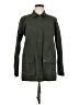 Forever 21 100% Cotton Green Coat Size M - photo 1