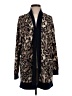 Chris & Carol Animal Print Brown Cardigan Size S - photo 1