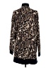 Chris & Carol Animal Print Brown Cardigan Size S - photo 2