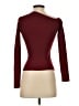 STAUD Burgundy Cardigan Size XS - photo 2