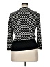 Talbots Chevron-herringbone Black Cardigan Size XL - photo 2