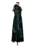 RED Valentino 100% Polyester Paisley Teal Blue Cocktail Dress Size EU (IT) 40 / US 4 - photo 4