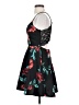 Jodi Kristopher Floral Black Cocktail Dress Size 3 - photo 5