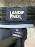 Lands' End Solid Blue Shorts Size 16 - photo 3