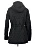 Ellen Tracy 100% Polyester Argyle Black Coat Size S - photo 2