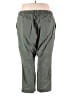 Old Navy 100% Cotton Solid Green Khakis Size 3X - photo 2