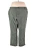 Old Navy 100% Cotton Solid Green Khakis Size 3X - photo 1