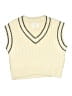 Zara Ivory Sweater Vest Size 9 - 10 - photo 1