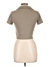 Mixed Threads Tan Short Sleeve Turtleneck Size L - photo 2