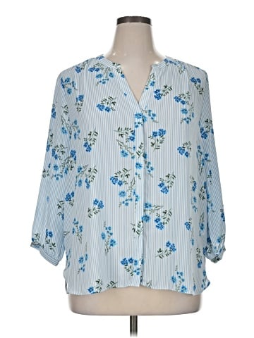 NYDJ 3/4 Sleeve Blouse (view 1)