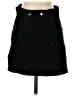 Zara Solid Black Casual Skirt Size S - photo 1