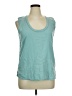 James Perse Teal Sleeveless Top Size XL (4) - photo 1