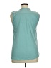 James Perse Teal Sleeveless Top Size XL (4) - photo 2