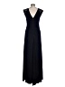 Xscape Black Blue Cocktail Dress Size 10 - photo 2