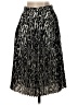 Burberry 100% Polyester Animal Print Black Casual Skirt Size 2 - photo 2