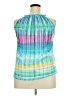 Calvin Klein 100% Polyester Teal Sleeveless Blouse Size XXL (estimated) - photo 2