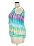 Calvin Klein 100% Polyester Teal Sleeveless Blouse Size XXL (estimated) - photo 5