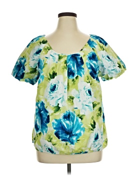 Jaclyn Smith Short Sleeve Blouse