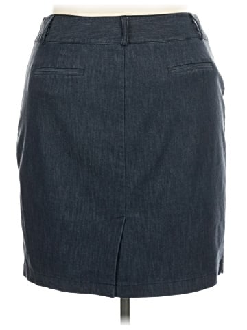 Apt. 9 Denim Skirt (view 2)