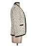 J.Crew Polka Dots Ivory Blazer Size 00 - photo 4