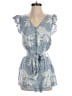 O'Neill 100% Viscose Tropical Blue Romper Size S - photo 1