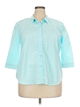 Goodclothes 3/4 Sleeve Button Down Shirt