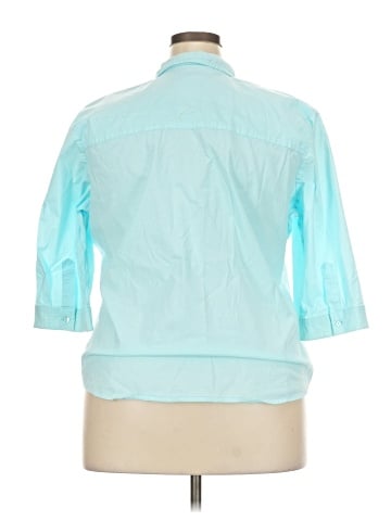 Goodclothes 3/4 Sleeve Button-Down Shirt (view 2)
