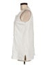 Talbots 100% Cotton Ivory Sleeveless Blouse Size M - photo 5