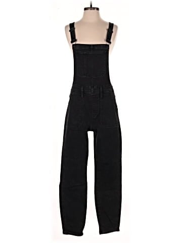 Madewell Skinny Overalls in Lunar Wash (view 1)