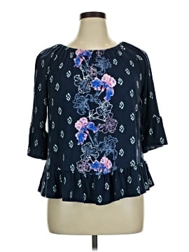 Style&Co 3/4 Sleeve Blouse (view 1)