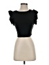 Zara Black Short Sleeve Turtleneck Size S - photo 1