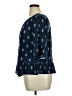 Style&Co Blue 3/4 Sleeve Blouse Size XL - photo 5