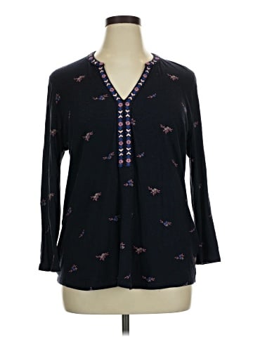 Lucky Brand Long Sleeve Blouse (view 1)
