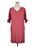 Energie Burgundy Casual Dress Size XL - photo 1