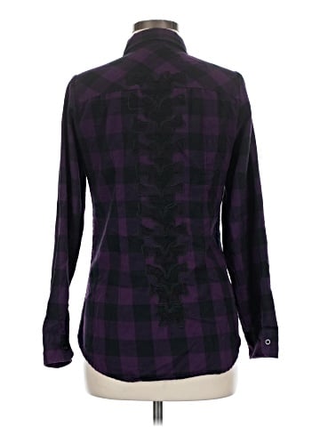 Hot Topic Long Sleeve Button-Down Shirt (view 2)