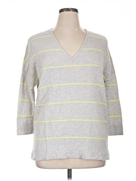 Kinross Cashmere Pullover Sweater (view 1)