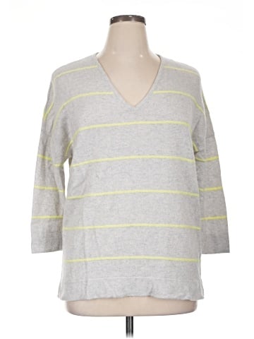 Kinross Cashmere Pullover Sweater (view 1)