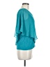 JM Collection Teal Short Sleeve Blouse Size M (petite) - photo 4