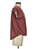 Green Envelope Burgundy Short Sleeve Top Size S - photo 4